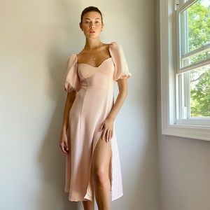 Aritzia Wilfred Novella Dress Long
